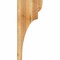 Ekena Millwork Yorktown Rough Sawn Corbel, Western Red Cedar, 6"W x 12"D x 28"H COR06X12X28YOR00RWR - alternate 4